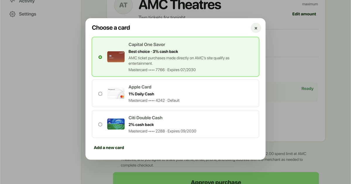 Allowance social card: Introducing Rewards Optimization