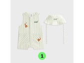 Sage Kith embroidered shortall set